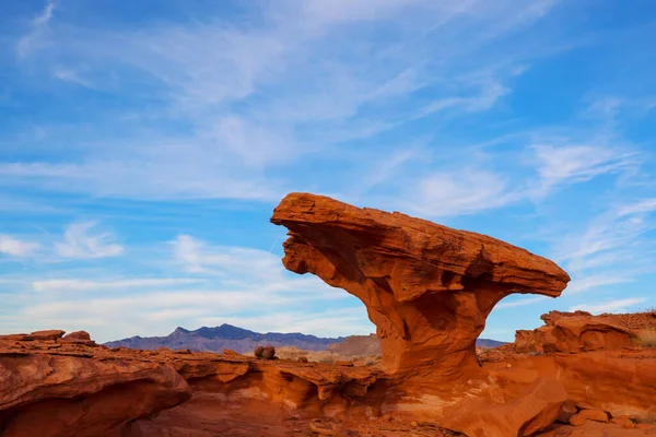 Pouštní Krajiny Státě Nevada Usa — Stock fotografie