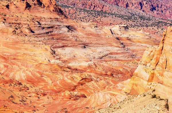 Formaciones Arenisca Utah Hermosos Paisajes Inusuales — Foto de Stock