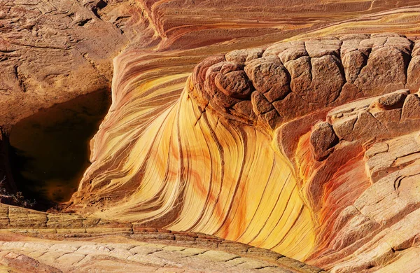 Formações Arenito Utah Eua Lindas Paisagens Incomuns — Fotografia de Stock