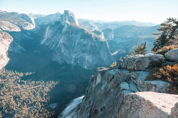 Krajobrazy Parku Narodowego Yosemite Kalifornia — Zdjęcie stockowe