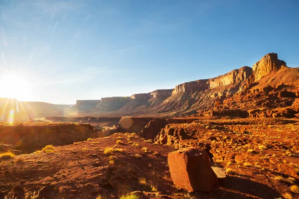 Lindas Paisagens Deserto Americano Eua — Fotografia de Stock