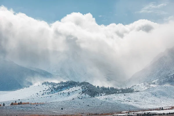 Зимний Сезон Горах — стоковое фото