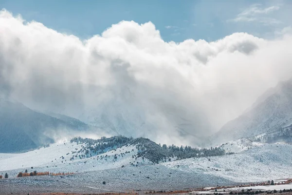 Wintersaison Den Bergen — Stockfoto