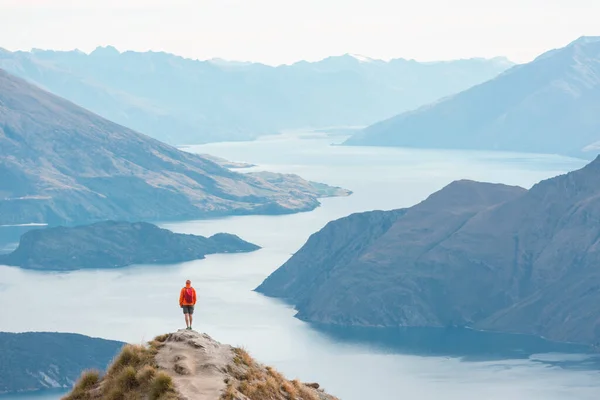 Krajina Nového Zélandu Lake Wanaka — Stock fotografie