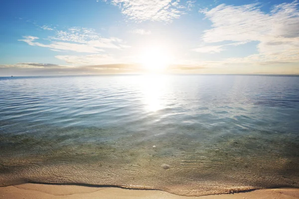 Vackra Sommarlandskap Den Tropiska Stranden — Stockfoto