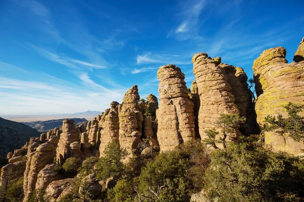 Paysage Insolite Monument National Chiricahua Arizona Usa — Photo