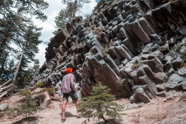 Şeytan 'ın Postası, Doğu Sierra Nevada, Kaliforniya, ABD 