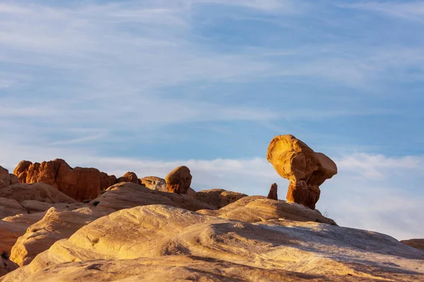 Sandstone Formaties Utah Usa Prachtige Ongebruikelijke Landschappen — Stockfoto