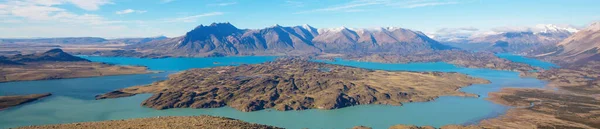Patagonia Landscapes Southern Argentina Panorama Format Beautiful Natural Background — Foto Stock