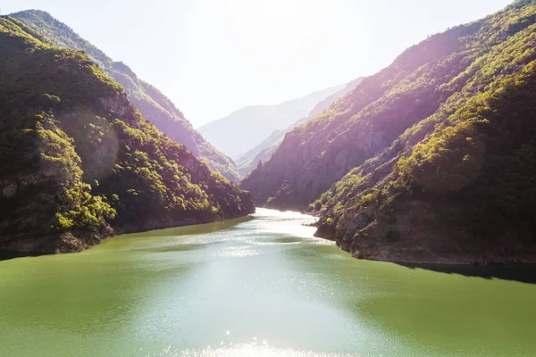 Lago Turchia Bellissimi Paesaggi Montagna — Foto Stock