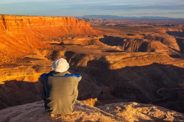 Utah, ABD 'deki Colorado nehrinin kanyonu.