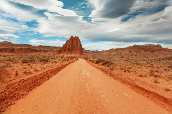 Paisajes Naturales Inusuales Parque Nacional Capitol Reef Utah —  Fotos de Stock