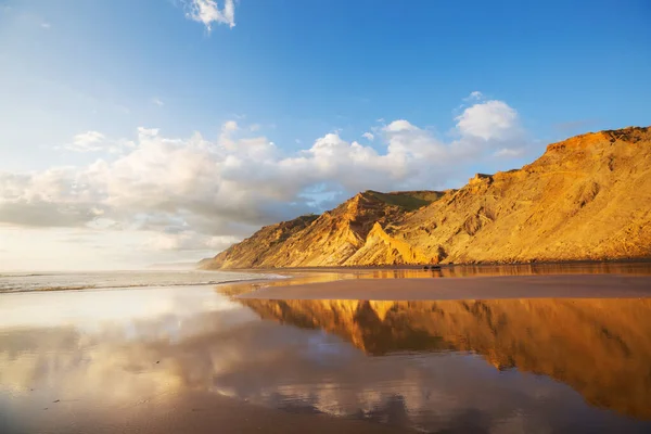 Beautiful Landscapes Ocean Beach New Zealand Inspiring Natural Travel Background — Stock Photo, Image