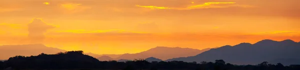 Sri Lanka Paesaggi Montagne Giungla Tramonto — Foto Stock