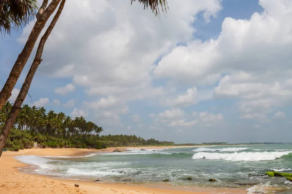 Hermosos Paisajes Verano Playa Tropical Fondo Vacaciones — Foto de Stock