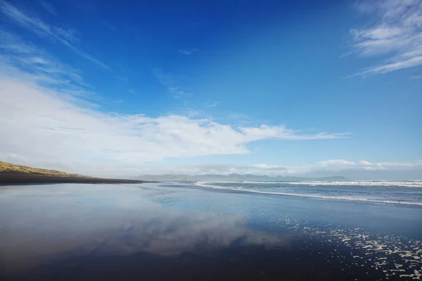 Όμορφα Τοπία Ocean Beach Νέα Ζηλανδία Εμπνευσμένο Φυσικό Και Ταξιδιωτικό — Φωτογραφία Αρχείου