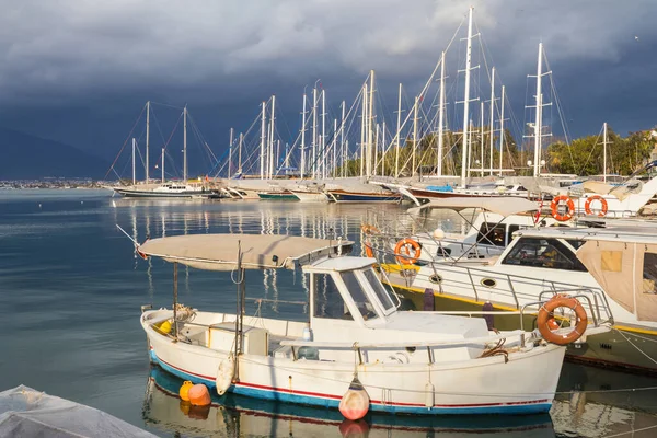 土耳其地中海沿岸的游艇 — 图库照片