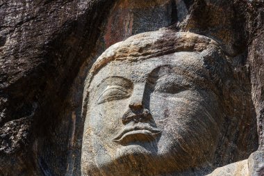 Budurvagala 'daki Budist Heykel Kayası (UNESCO Dünya Mirası Alanı), Sri Lanka, Güney Asya