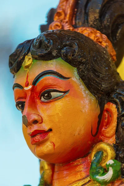 Ancient Hinduism God Sculpture Sri Lanka — Stock Photo, Image