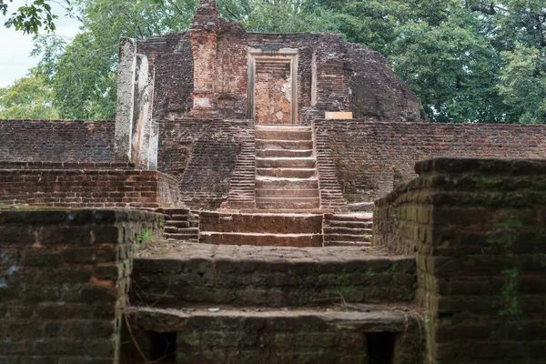 Polonnaruwa Ruins Sri Lanka — стоковое фото