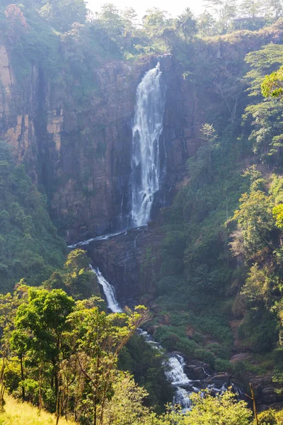 Prachtige Waterval Sri Lanka — Stockfoto