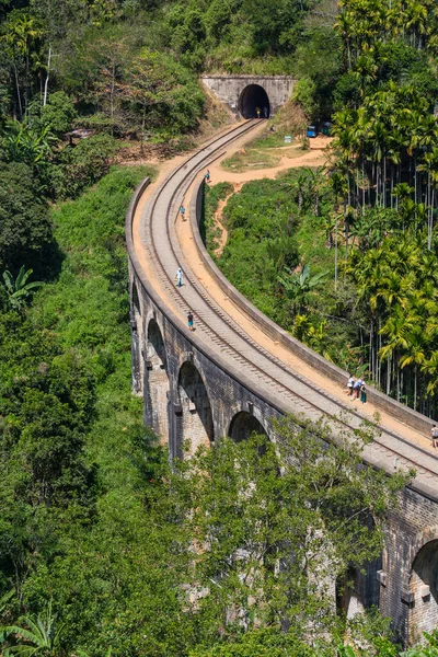 斯里兰卡著名的九座拱桥 — 图库照片