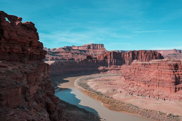 Utah Abd Deki Colorado Nehrinin Kanyonu — Stok fotoğraf