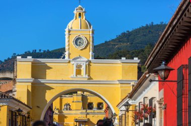 Antigua Guatemala şehrindeki sömürge mimarisi, Orta Amerika, Guatemala