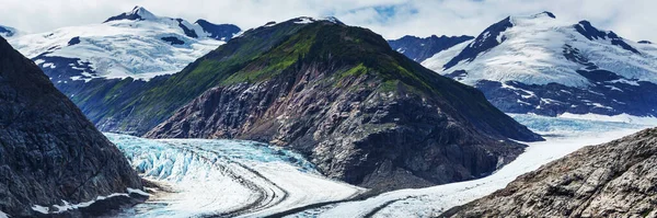 Glaciar Del Salmón Stewart Canadá — Foto de Stock