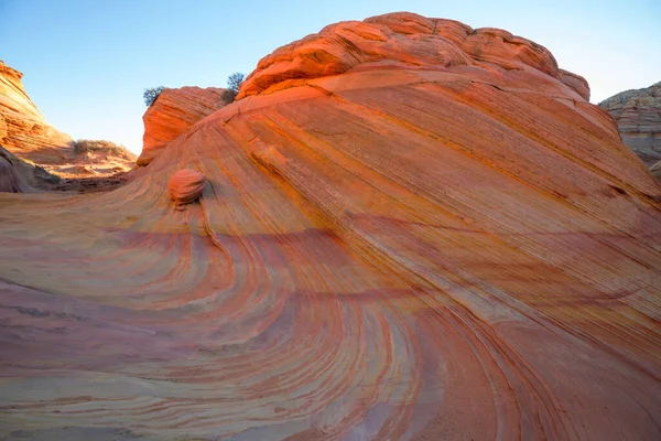 Wave Arizona Vermillion Cliffs Paria Canyon State Park Сша Дивовижне — стокове фото