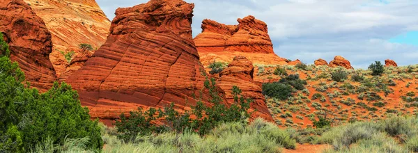 Formazioni Arenaria Nello Utah Usa Bellissimi Paesaggi Insoliti — Foto Stock