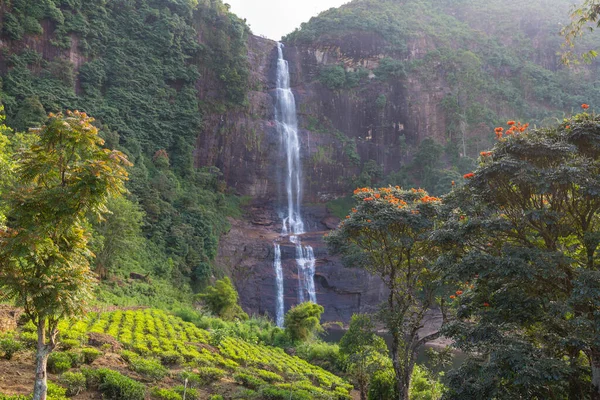 Bela Cachoeira Sri Lanka — Fotografia de Stock