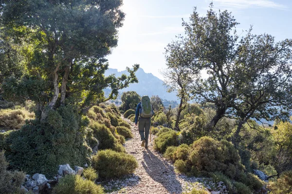 土耳其山区美丽的自然景观 路人学在徒步旅行者中很有名 — 图库照片