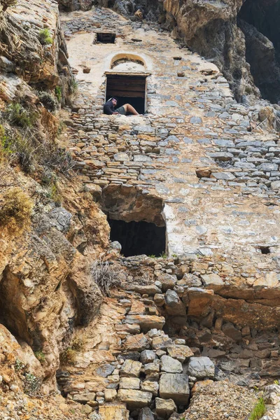 Belas Paisagens Naturais Turquia Montanhas Maneira Lícia Famosa Entre Caminhantes — Fotografia de Stock