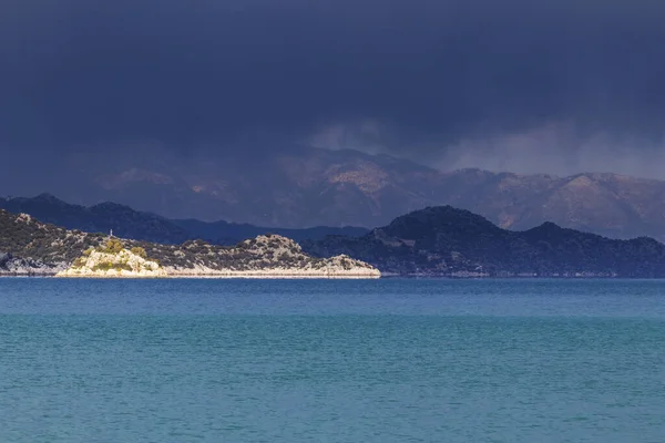 Hermosa Costa Marina Turquía — Foto de Stock