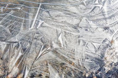 Kış arkaplanı için buz dokusu