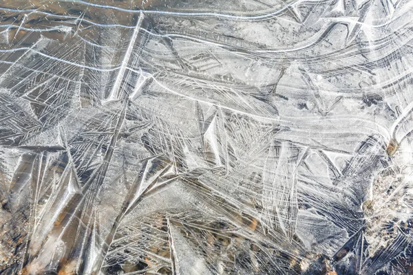 Textura Hielo Para Fondo Invierno —  Fotos de Stock