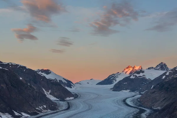 Glacier Saumon Stewart Canada — Photo