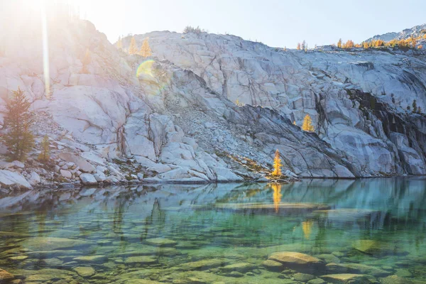 Washington Abd Deki Güzel Alp Gölleri Vahşi Doğa Alanı — Stok fotoğraf
