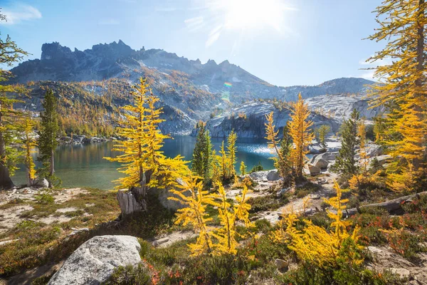 Vackra Alpina Sjöar Vildmarksområde Washington Usa — Stockfoto