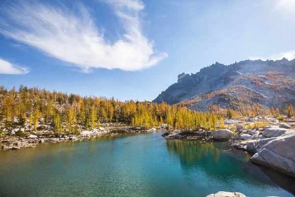 Schöne Alpine Seen Wildnis Washington Usa — Stockfoto