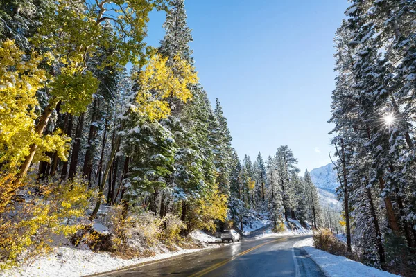 Early Winter Mountains — Stock Photo, Image