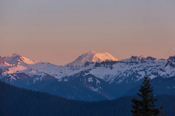 Hermoso Pico Montaña North Cascade Range Washington —  Fotos de Stock