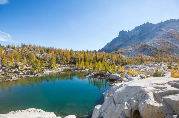 Vackra Alpina Sjöar Vildmarksområde Washington Usa — Stockfoto