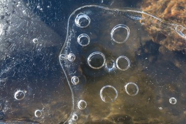 Kış arkaplanı için buz dokusu