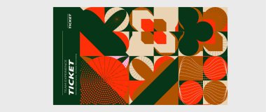 Yıllık tarih için bir arkaplan vektör illüstrasyonu