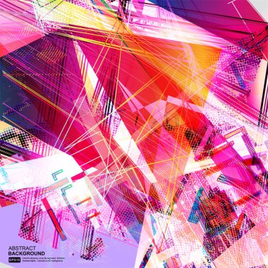 Metnin için alanı olan soyut arkaplan