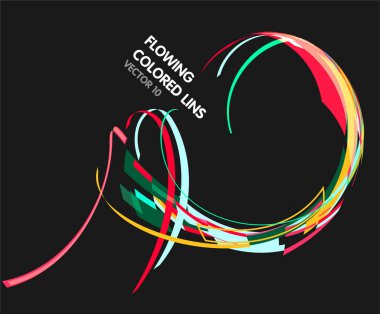 Geometrik şekilli soyut arkaplan. Vektör illüstrasyonu