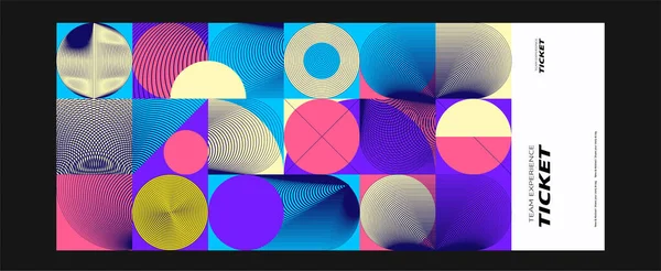 Modern desenli soyut geometrik arkaplan. vektör illüstrasyonu