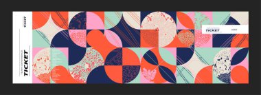 Soyut örtüler. cool gradient şekilleri bileşimi, vektör illüstrasyonu tasarımınız için